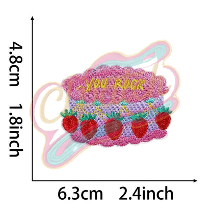 Cute California summer embroidery patch for bag/cloth - Clpatch