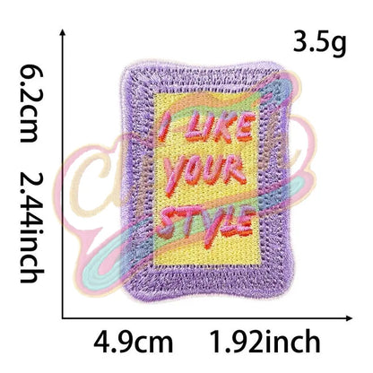 Cute California summer embroidery patch for bag/cloth - Clpatch