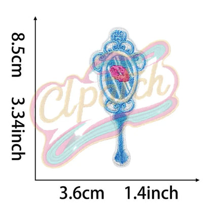 Cute California summer embroidery patch for bag/cloth - Clpatch