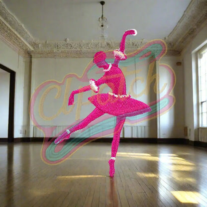 Dancer Embroidery patch - Clpatch