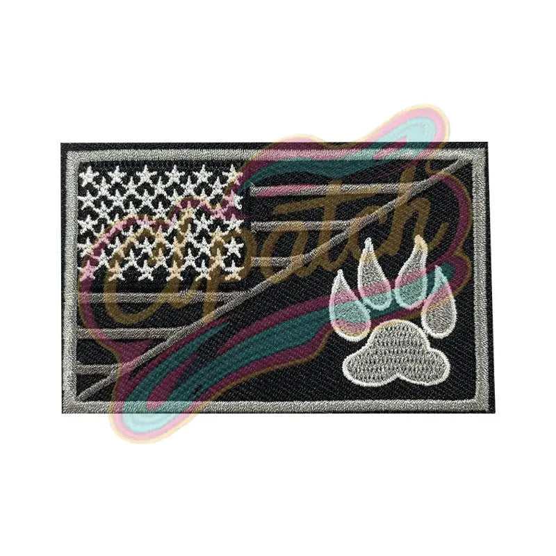 Dog Training Embroidered Velcro Patch Police, Army - Clpatch