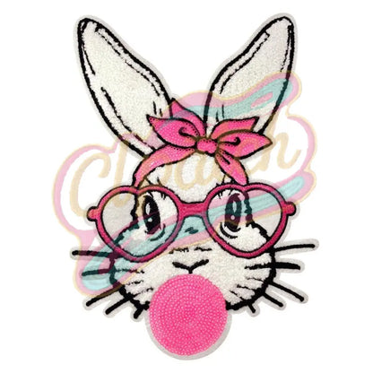 Easter Bunny sequins embroidery patches - Clpatch