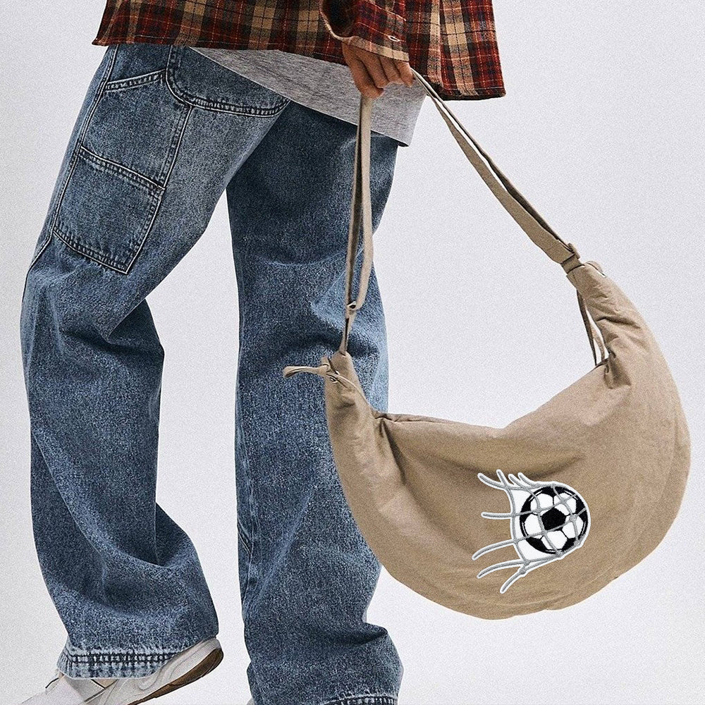 Soccer Patches score a goal the ball into the net Patches 2.5’