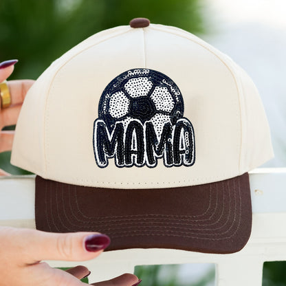 Soccer Mama Sequins Patches