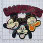 Gootimes Mickey & Donald Duck & Goofy chenille embroidery patch sew on - Clpatch