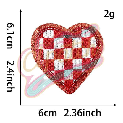 Grid with check Heart - Clpatch