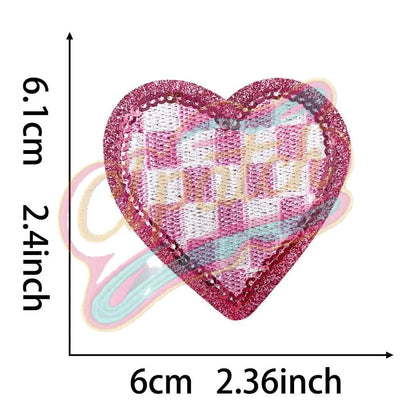 Grid with check Heart - Clpatch