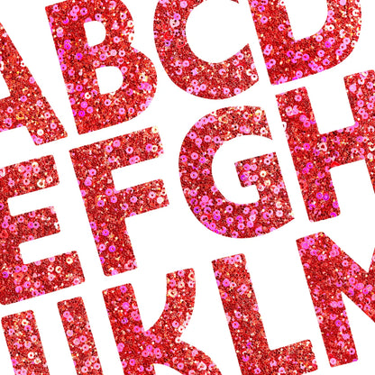 Bling DIY Iron-On Patches A-Z Alphabet