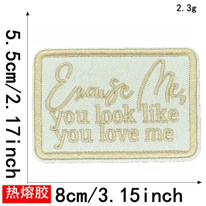 Wholesale Hat Personalization Small Embroidered Patches Game Day MAMA Trucker Hat Patches Iron on for Mama Women Backpacks