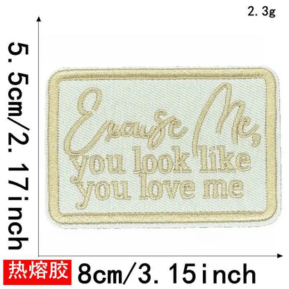 Wholesale Hat Personalization Small Embroidered Patches Game Day MAMA Trucker Hat Patches Iron on for Mama Women Backpacks