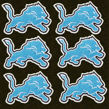 Lions Logo Patch Iron on NFL Football Team