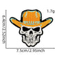 Western Style Iron-On Dolly Logo Design Badges Fabric Tucker Hat Clothing
