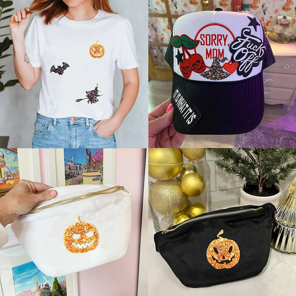 Season Ghost Patches Iron on Halloween Ghost