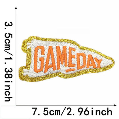 Trendy Game Day Sports Hat-Iron-On patch - Clpatch