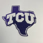 College Designed Texas Christian University TCU sequins patches