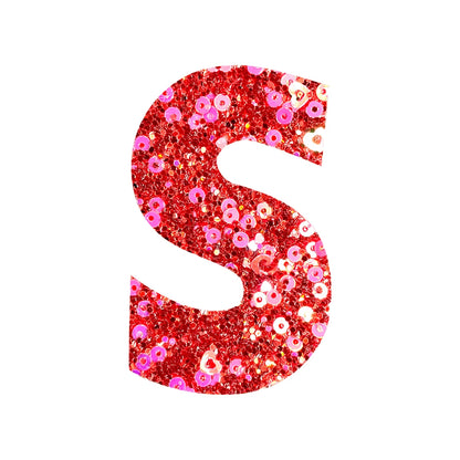 Bling DIY Iron-On Patches A-Z Alphabet