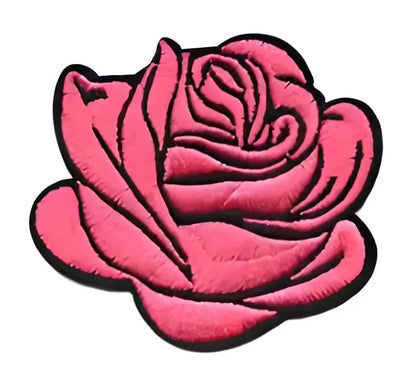 5pcs Rose Patch Small Iron On Patches