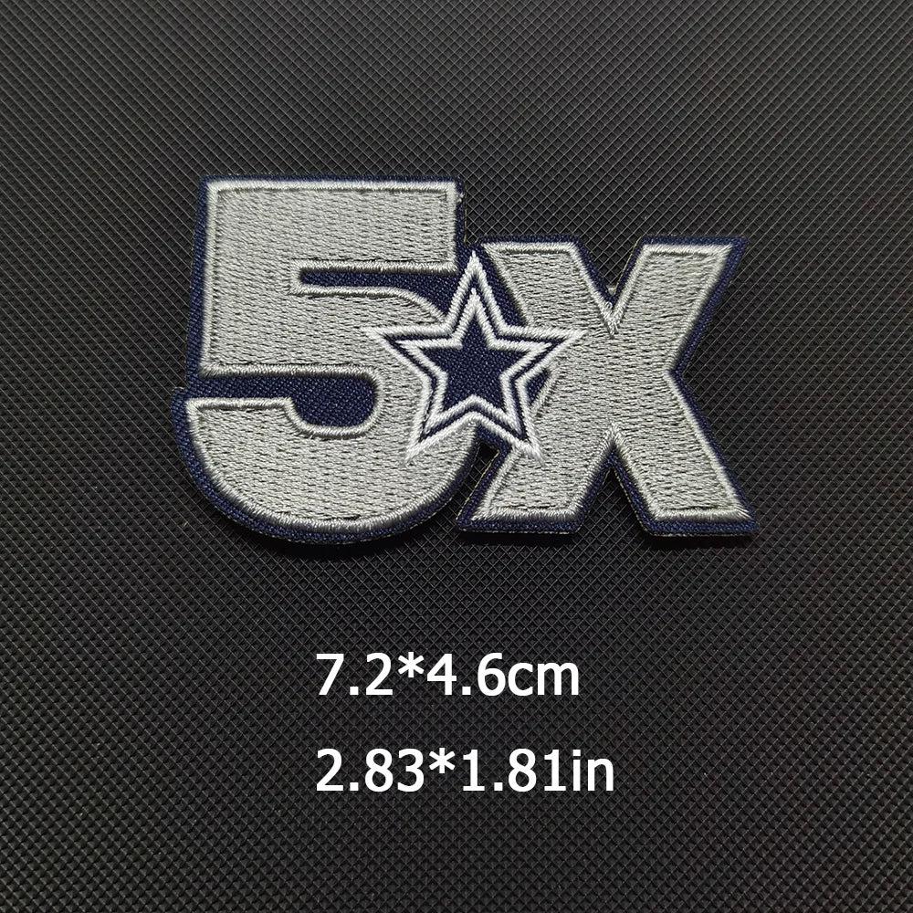 Sport Football Team LOGO Embroidery Dallas Cowboys Patches
