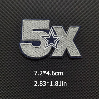 Sport Football Team LOGO Embroidery Dallas Cowboys Patches