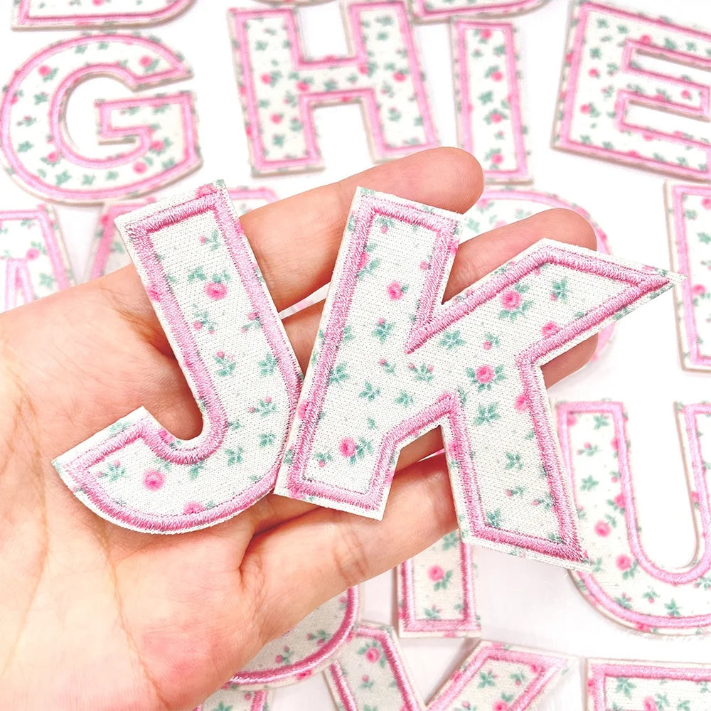 Letter Patches Cute Lace for Hats Shoes Jeans