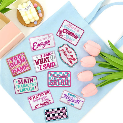 phrases Hats small Patches