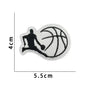 Wholesale Sport Basketball Iron-On Embroidery Patches