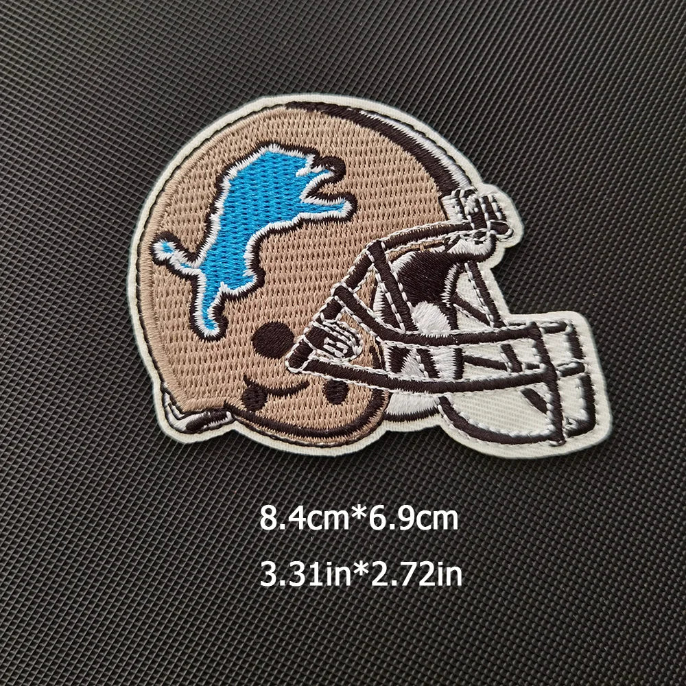Lions Logo Patch Iron on NFL Football Team