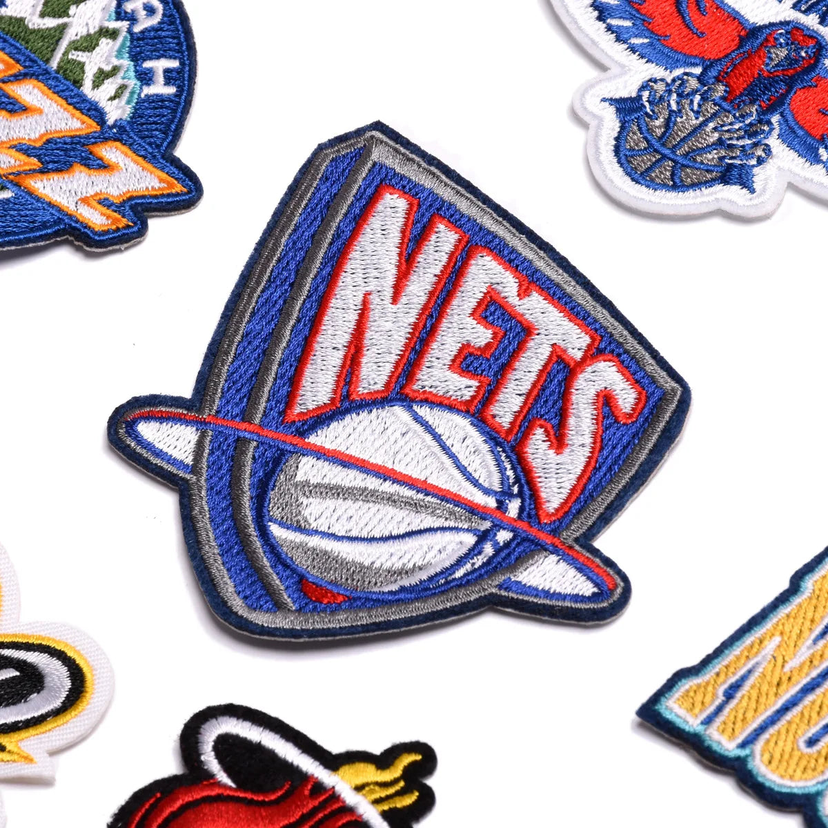 Basketball Team Patch Heat Press Sports Basketball Club logo Iron on Patches for Basketball