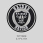 Raiders Patch Iron on for Jacket