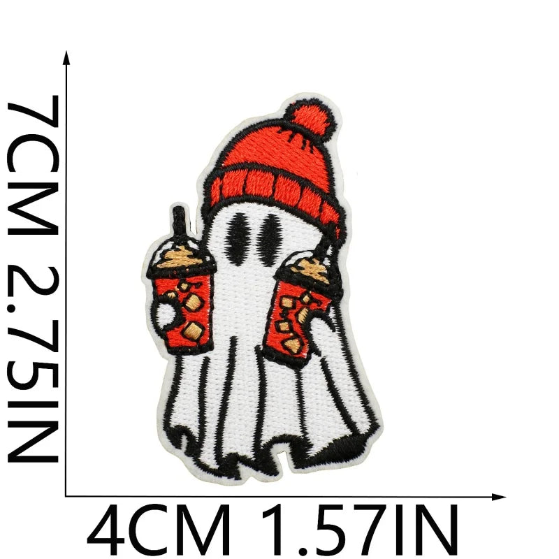 Halloween  Ghost Pumpkin Patch