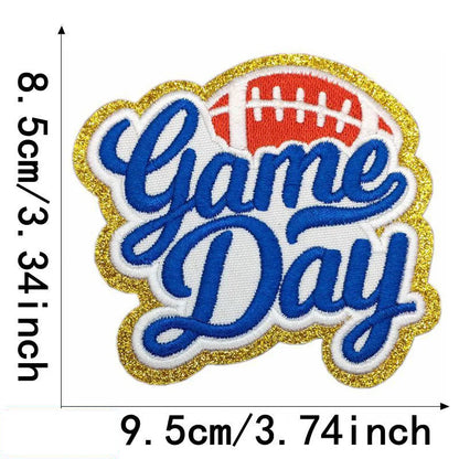 Trendy Game Day Sports Hat-Iron-On patch - Clpatch