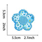 Floral Letter 5cm Patch Sets Easy-to-Use Iron-on Style
