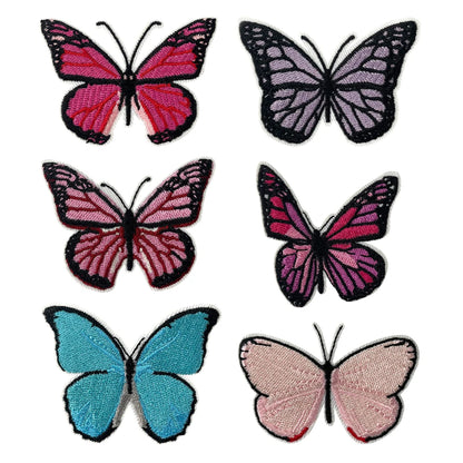 Lovely Pink Sequin Applique Custom Iron-On Embroidery Patches