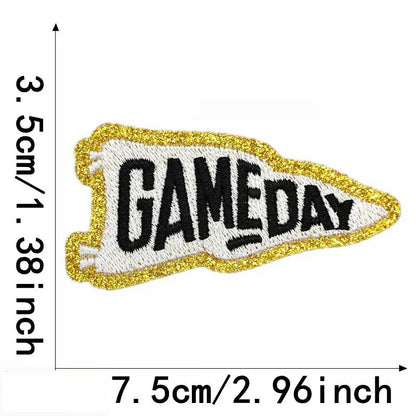 Trendy Game Day Sports Hat-Iron-On patch - Clpatch