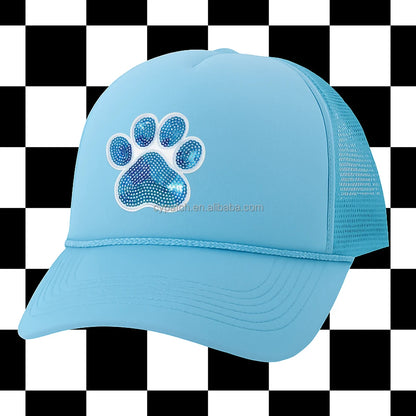 Paw Print Patch Sequin  Shape Patches