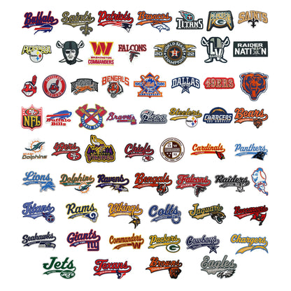 10pcs bulk Wholesale patch Iron-On Patches Sports Applique Patches - Clpatch
