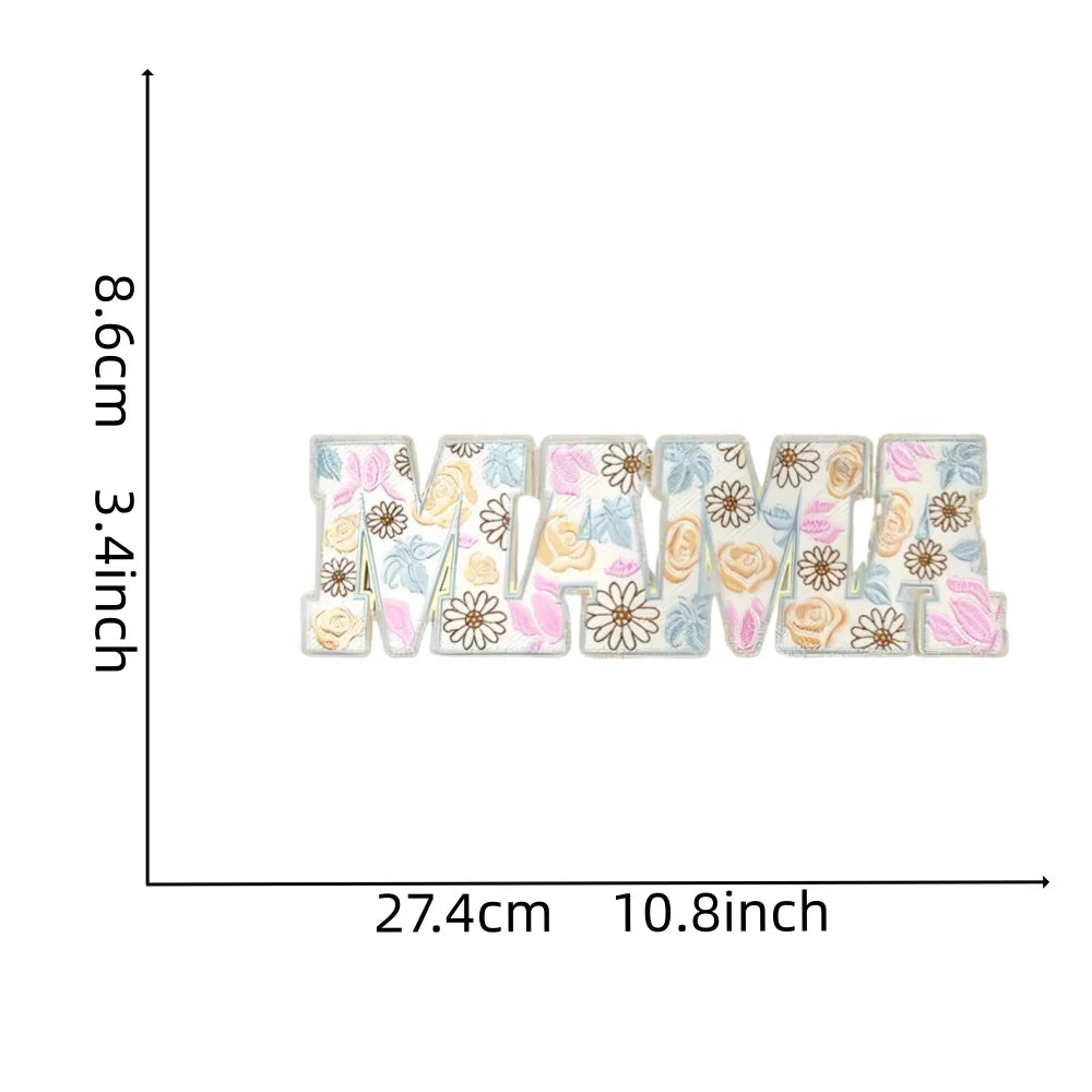 Floral MAMA Patch