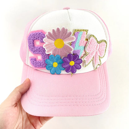 Chenille Bow  Patches