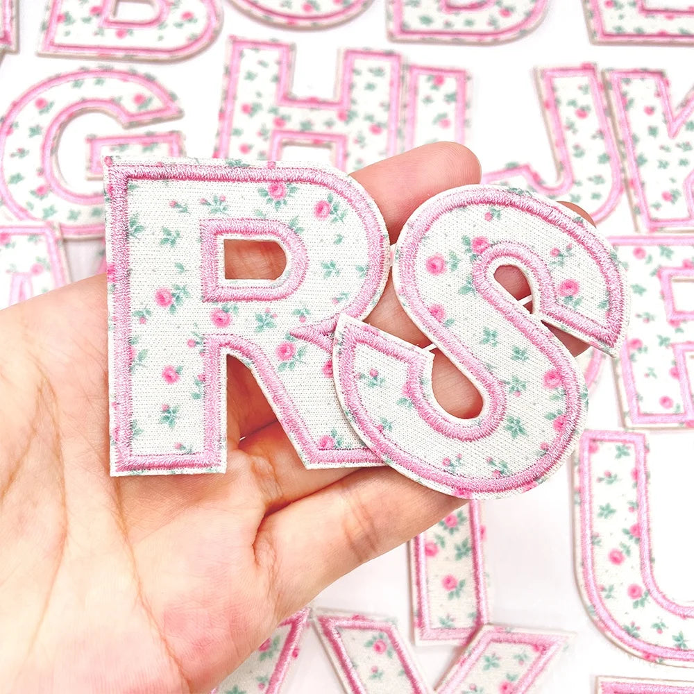 Letter Patches Cute Lace for Hats Shoes Jeans