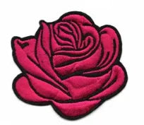 5pcs Rose Patch Small Iron On Patches