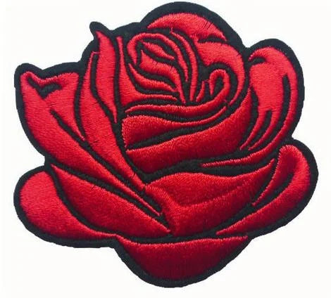 5pcs Rose Patch Small Iron On Patches