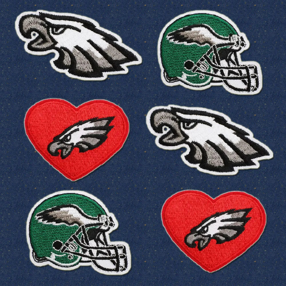 Sports Football Team LOGO Philadelphia 5pcs eagles Patches