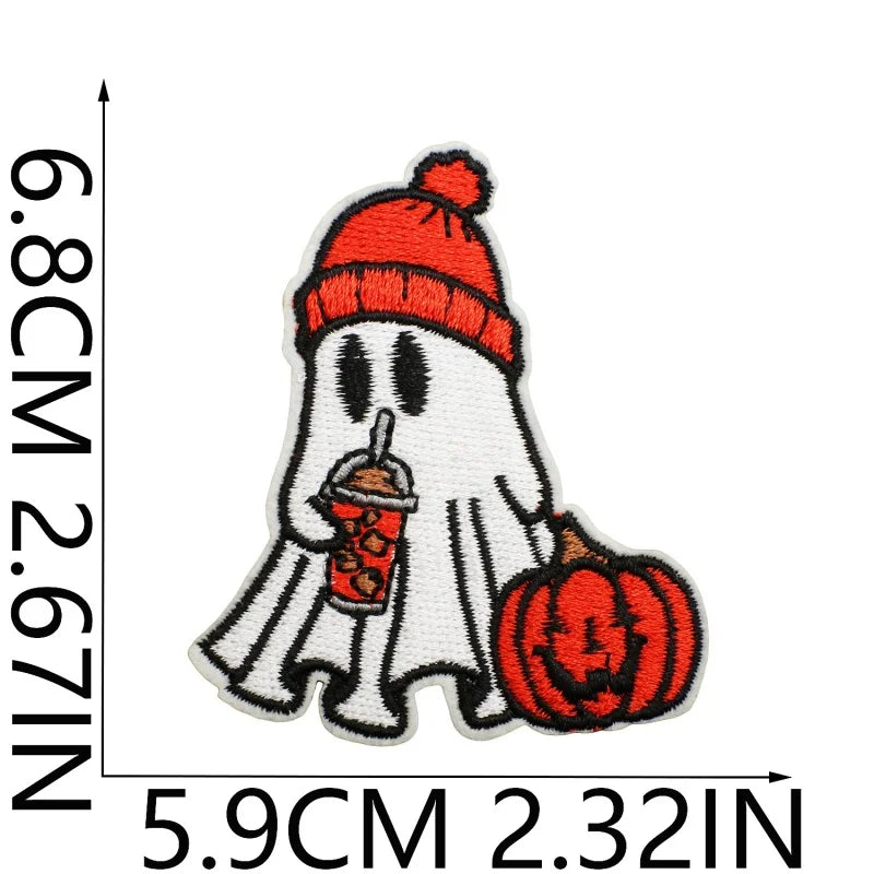 Halloween  Ghost Pumpkin Patch