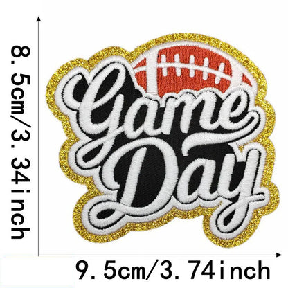 Trendy Game Day Sports Hat-Iron-On patch - Clpatch