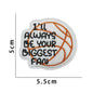 Wholesale Sport Basketball Iron-On Embroidery Patches