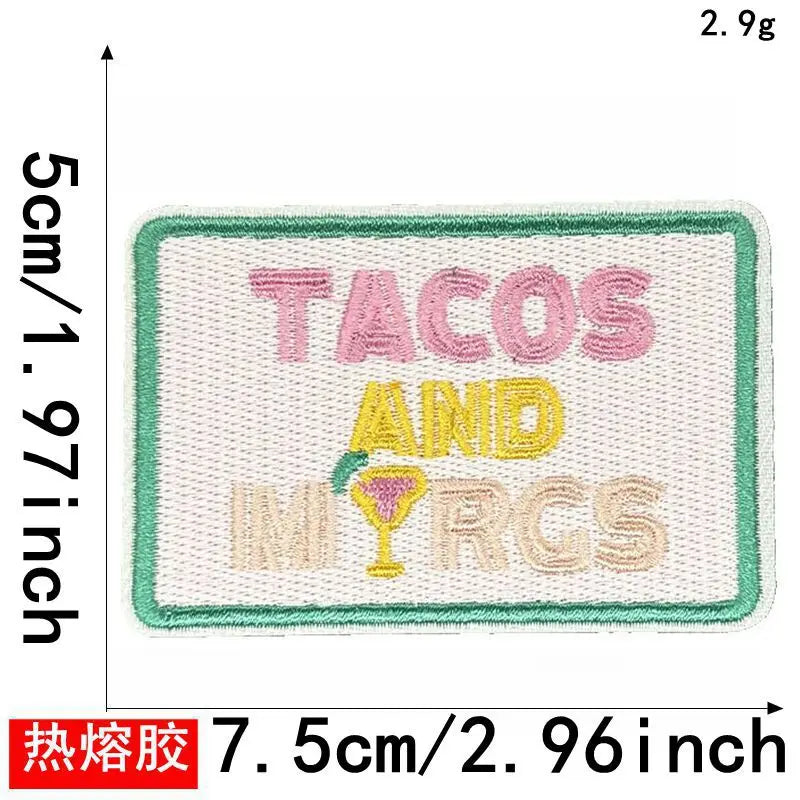 Wholesale Hat Personalization Small Embroidered Patches Game Day MAMA Trucker Hat Patches Iron on for Mama Women Backpacks