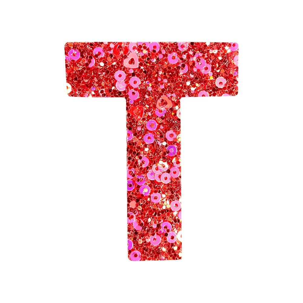 Bling DIY Iron-On Patches A-Z Alphabet