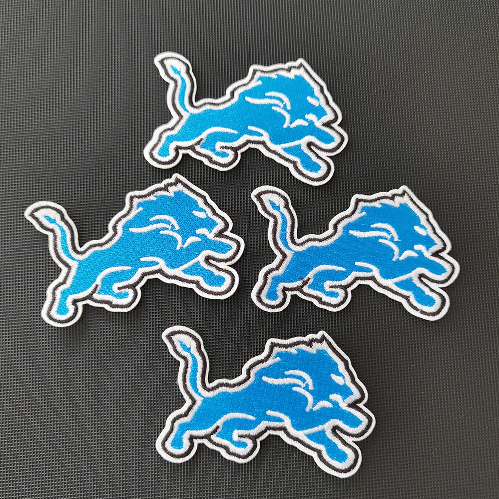 Lions Logo Patch Iron on NFL Football Team