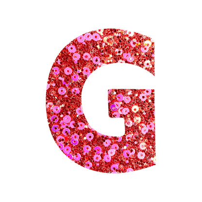 Bling DIY Iron-On Patches A-Z Alphabet