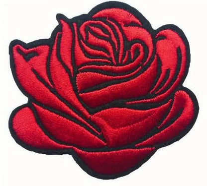 5pcs Rose Patch Small Iron On Patches
